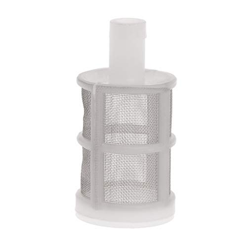 CVZQTE Wasserfilter, Edelstahl-Mesh-Abdeckung, Aquarium-Filterzubehör, geeignet für 0,7 cm 1,2 cm ID-Schlauch, Aquariumheizung, Lichtthermometer, Kies, Sanddekorationen, Luft von CVZQTE