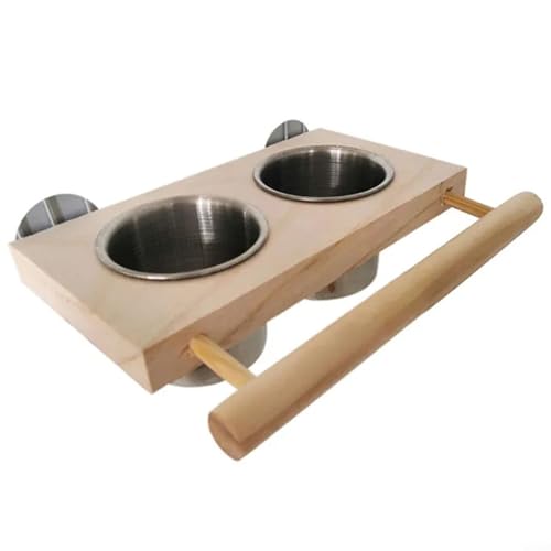 CWOQOCW Käfig zum Aufhängen von Futterspender, Futtererfahrung, Edelstahl-Futternapf, mit lustigem Rattan-Kugel-Set CWOQOCW Käfig zum Aufhängen von Futterspender, Futtererfahrung, Edelstahl-Futternapf, mit lustigem Rattan-Kugel-Set von CWOQOCW