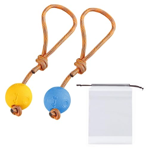 CWPFVQA 2 Stück Seil-Hundespielzeug, 1 Stück Aufbewahrungstasche, Schleppboot-Spielzeug Für Hunde, Tauziehen-Seil, Unzerstörbarer Hundeball, Hundegartenspielzeug, Hundeball Mit Griff CWPFVQA 2 Stück Seil-Hundespielzeug, 1 Stück Aufbewahrungstasche, Schleppboot-Spielzeug Für Hunde, Tauziehen-Seil, Unzerstörbarer Hundeball, Hundegartenspielzeug, Hundeball Mit Griff von CWPFVQA