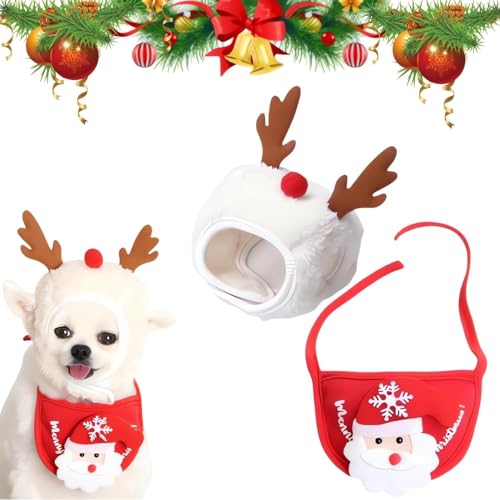 Niedlicher Weihnachtsbaum-Pom-Pom-Hundehut, Party-Haustier-Plüsch-Kopfbedeckungszubehör, Bekleidung, lustiger weicher Haustierhut für Hunde und Katzen Niedlicher Weihnachtsbaum-Pom-Pom-Hundehut, Party-Haustier-Plüsch-Kopfbedeckungszubehör, Bekleidung, lustiger weicher Haustierhut für Hunde und Katzen von CXNZRLVY