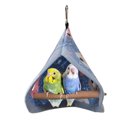 Vogelbettdecke, Papageiennest, Kuschelhütte für Käfigzubehör, Sittich, warmes Haus, Hängezelt, Bett, Hängematte, Holzständer, Sitzstange, Schaukel, Spielzeug für Nymphensittiche, Lovebird Kakadu Vogelbettdecke, Papageiennest, Kuschelhütte für Käfigzubehör, Sittich, warmes Haus, Hängezelt, Bett, Hängematte, Holzständer, Sitzstange, Schaukel, Spielzeug für Nymphensittiche, Lovebird Kakadu von CXYYXF
