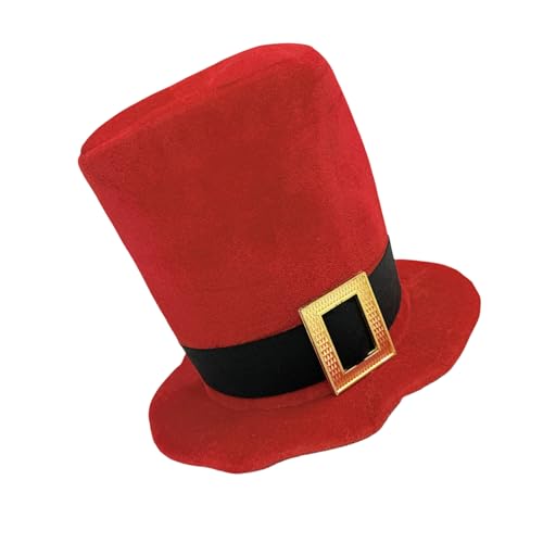 CYILPR Festival Requisiten Hoher Weihnachtsmann Für Erwachsene Urlaubszeit Verkleidungshut Kostüm Kopfbedeckung Party Versammlung Kostümzubehör CYILPR Festival Requisiten Hoher Weihnachtsmann Für Erwachsene Urlaubszeit Verkleidungshut Kostüm Kopfbedeckung Party Versammlung Kostümzubehör von CYILPR