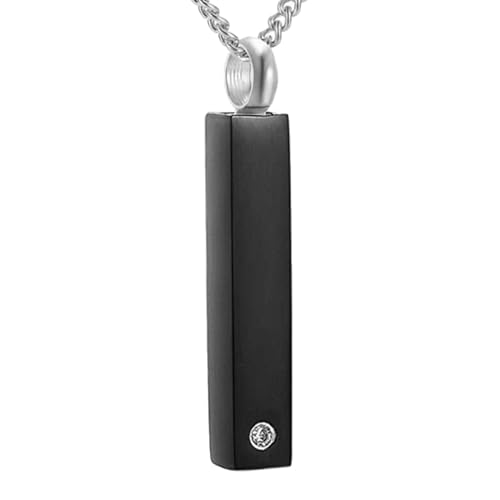 CYILPR Haustierurnen, Diamant-Intarsien-Urne, Schmuck, Haustier-Asche, Halsketten, kreativer Haustier-Einäscherungsschmuck von CYILPR