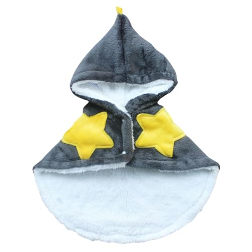 CYNEBXILG Haustierdecke Pet Cape Pyjamas Hundekleidung Kätzchen Robe Warme Welpendecke-grau-l CYNEBXILG Haustierdecke Pet Cape Pyjamas Hundekleidung Kätzchen Robe Warme Welpendecke-grau-l von CYNEBXILG