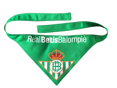 Betis Bandana für Haustiere, offizielles Produkt, verstellbar, Polyester, Grün (CyP Brands) von CYPBRANDS