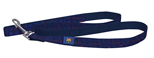 FC Barcelona Hundeleine, Körperfarben, groß, mittelgroß, klein, mit Wappen, Größe M, 120 x 120 x 2, offizielles Produkt (CyP Brands) von CYPBRANDS