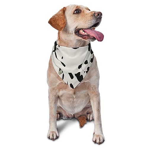 Dreieckige leichte atmungsaktive Hundehalstücher, gepunktete Cartoon-Hundehalstücher für große, mittelgroße und kleine Hunde und Katzen von CZZYH