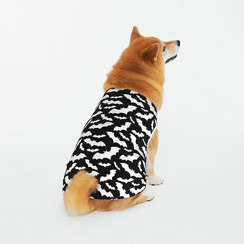 Weiche atmungsaktive Baumwolle Haustier Kleidung, Cartoon Einfache Fledermaus Hund & Katze Kleidung für große, mittlere und kleine von CZZYH