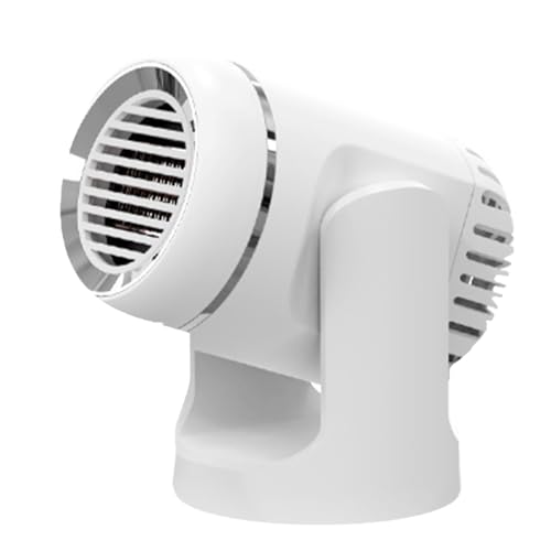 CaCaCook Autoheizung Defroster 12 V Schnellheizung Kühlung Hohles Design Überhitzung Schützen Sie Noise Car Heizung Defogger Handheld Elektrische Heizung Reise -RV -Lieferungen (Weiß) von CaCaCook