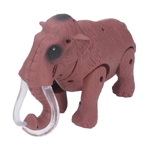 CaCaCook Elektrische Tierspielzeuge mit Geräuschen und Lichtern Safe Lustige Interaktive Simulation Tierwelt Elektrische Wanderspielzeug (NY009-B) von CaCaCook