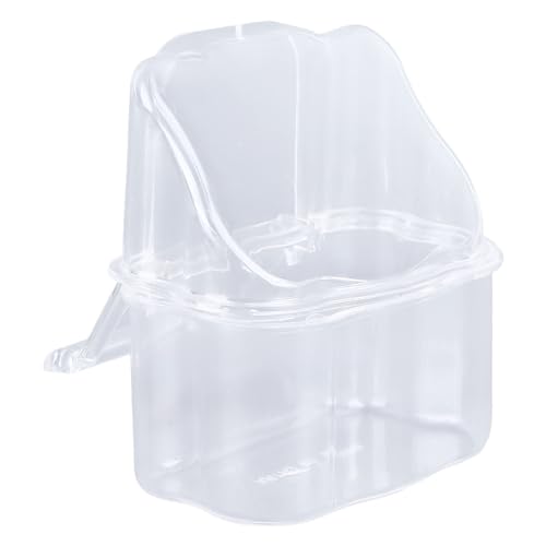CaCaCook Plastikvogelfutterhäusch, Transparent Hängende Vogelkäfig -Fütterungsbehälter für Verschiedene Vögel, Nasse und Trockene Nahrung, w ... CaCaCook Plastikvogelfutterhäusch, Transparent Hängende Vogelkäfig -Fütterungsbehälter für Verschiedene Vögel, Nasse und Trockene Nahrung, w ... von CaCaCook