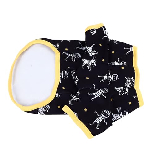 Halloween-Haustier-Shirt, stilvoll, niedlicher Druck, atmungsaktiv, Halloween-Hundekostüm, Halloween-Party, Geburtstagsparty, Alltag Halloween-Haustier-Shirt, stilvoll, niedlicher Druck, atmungsaktiv, Halloween-Hundekostüm, Halloween-Party, Geburtstagsparty, Alltag von CaCaCook