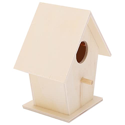 Vogelhaus, Verbundbrett DIY -Vogelhäuser und Holzvogelhäuser für Dekorationen, Innengärten. Geben Sie Ihren Vögeln EIN Gefühl der Natur, und Sie Werden Glücklich Sein von CaCaCook