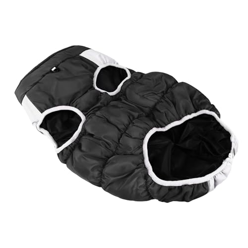 Winter-Hundemantel, Weiche Baumwolle, Verdickt, Warm, Reflektierende Hundejacke, Weste, Kleidung, Hundegeschirr, Mantel für die Meisten Hunde (3XL) von CaCaCook