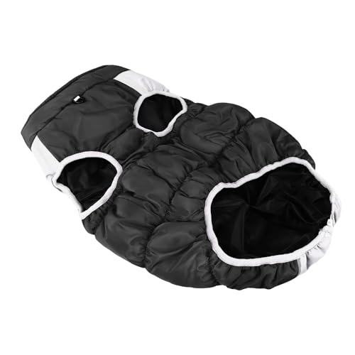 Winter-Hundemantel, Weiche Baumwolle, Verdickt, Warm, Reflektierende Hundejacke, Weste, Kleidung, Hundegeschirr, Mantel für die Meisten Hunde (XL) von CaCaCook