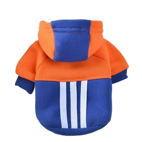 Hundepullover Winter-Hunde-Kapuzenpullover for kleine Hunde, Welpen, Hundekleidung, Heimtierbedarf(3,XS) von CaFfen