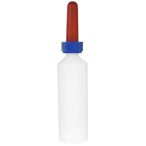 Aufzuchtflasche Milchflasche für Kälber 500ml,Ideal Für Kleintiere Katzen - Welpen Ziegen Und Schafe Praktischer Trinken Feeder von Cabilock