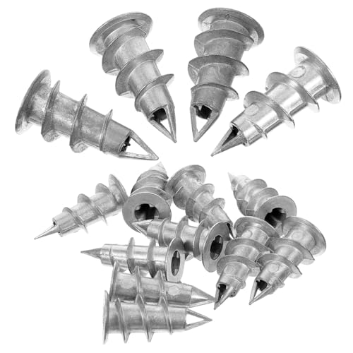 Cabilock 100 Stück Hängende Maltwandlampenschrauben hängen Trockenbauanker Schnellbauschrauben Wandanker für schwere Trockenbauwände Wandanker für Regale Möbelwandanker Zinklegierung Silber Cabilock 100 Stück Hängende Maltwandlampenschrauben hängen Trockenbauanker Schnellbauschrauben Wandanker für schwere Trockenbauwände Wandanker für Regale Möbelwandanker Zinklegierung Silber von Cabilock