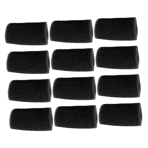 Cabilock 12 Stücke Schwamm Filter Patrone Fisch Filter Schwamm Aquarium Filter Schwamm Schwarz Sieb Filter Aquarium Schwamm Patrone Aquarium Schwamm Filter Schutzhülle Baumwolle Abdeckung von Cabilock