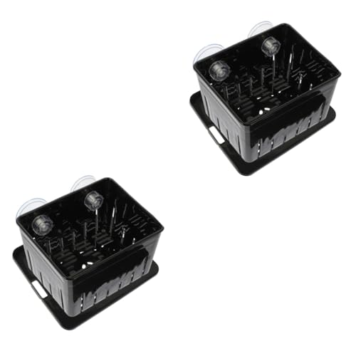 Cabilock 2 Sets Aquarium Fisch Züchter Box Inkubation Box Schildkröte Separator für Den Hausgebrauch von Cabilock
