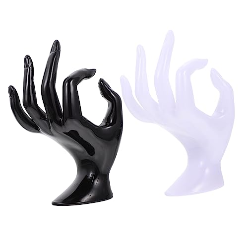 Cabilock 2 Stücke Gestenstil Ausstellungsstand Rack Armband Uhrenhalter Schmuck Displayständer Platzsparender Organizer von Cabilock