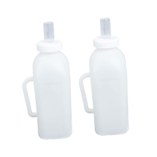 Cabilock Milchkännchen 2 Stücke Silikon Fütterer Für Kleinkinder Flaschen Mit Deckel Silikon Babyflasche Ferkel Fütterung Flasche Große Flasche Geflügel Kunststoff Trinkflasche Cabilock Milchkännchen 2 Stücke Silikon Fütterer Für Kleinkinder Flaschen Mit Deckel Silikon Babyflasche Ferkel Fütterung Flasche Große Flasche Geflügel Kunststoff Trinkflasche von Cabilock