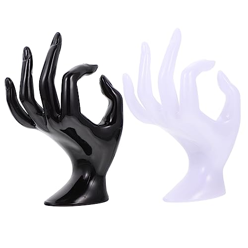 Cabilock 2st Requisiten Für Ringhandmodelle Handform-schmuckhalter Schmuck Turm Baum Unterstützung Für Schmuckständer Weibliche Schaufensterpuppe Hand Plastik Anschauen Weiß Modellständer Cabilock 2st Requisiten Für Ringhandmodelle Handform-schmuckhalter Schmuck Turm Baum Unterstützung Für Schmuckständer Weibliche Schaufensterpuppe Hand Plastik Anschauen Weiß Modellständer von Cabilock