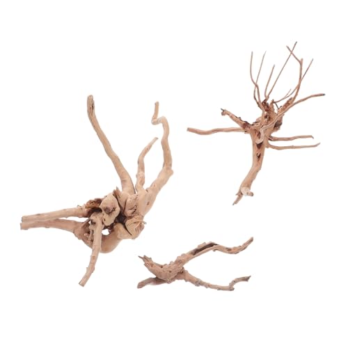 Cabilock 3 Stücke Holz Für Aquarien Natürliches Süßwasseraquarium-Dekoration Aquarien-landschaftsornament Kleine Holzstücke Wassertank-Dekoration Cabilock 3 Stücke Holz Für Aquarien Natürliches Süßwasseraquarium-Dekoration Aquarien-landschaftsornament Kleine Holzstücke Wassertank-Dekoration von Cabilock