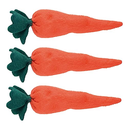 Cabilock 3pcs Ostern Karotte Ornamente Simulation Karotte Spielzeug Für Urlaub Party Favors Dekorationen von Cabilock