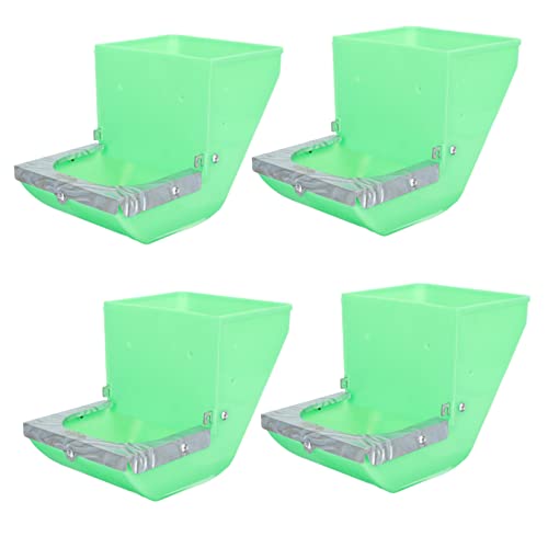 Cabilock 4 Stück Futterbox Für Kaninchen Futterspender Für Kaninchen Heufutterautomat Für Meerschweinchen Kleintier-grasbehälter Futterbehälter Für Kaninchen Hase Plastik Lebensmittel von Cabilock