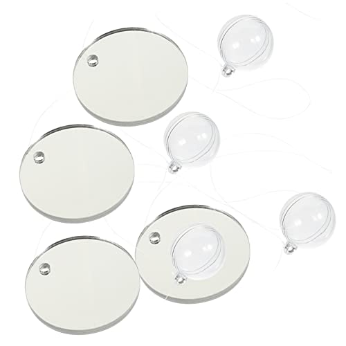 Cabilock 4Stücke Betta Training Spiegel Hochwertige Aquarien Spiegel Für Betta Fische Runde Doppelseitige Spiegel Mit Saugnäpfen Tank Zubehör Aktivität von Cabilock