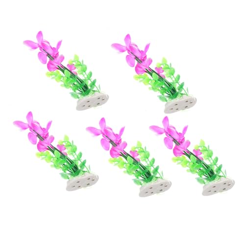 Cabilock 5 Stück Teiliges Simulation Aquatic Plants Dekoration für Fischteich Langlebige Kunststoff Wasserpflanzen für Aquarien Gestaltung und Leichte Handhabung Cabilock 5 Stück Teiliges Simulation Aquatic Plants Dekoration für Fischteich Langlebige Kunststoff Wasserpflanzen für Aquarien Gestaltung und Leichte Handhabung von Cabilock