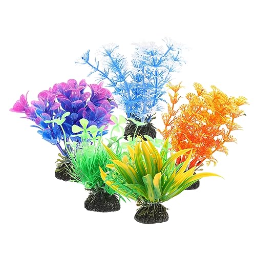Cabilock 5stücke Künstliche Wasserpflanzen Für Aquarien Mini-Dekoration Für Fischbehälter Pflegeleichte Wasserfreundliche Pflanzen Sicher Für Aquarienbewohner Farbenfrohe Dekorationen Cabilock 5stücke Künstliche Wasserpflanzen Für Aquarien Mini-Dekoration Für Fischbehälter Pflegeleichte Wasserfreundliche Pflanzen Sicher Für Aquarienbewohner Farbenfrohe Dekorationen von Cabilock