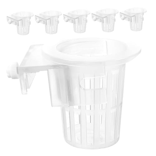 Cabilock 6 Stück Aquarium Pflanzenhalter Verstellbar Pflanzkorb aus Langlebigem Kunststoff für Wasserpflanzen Geeignet für Hydroponik Aquarien und Teiche Modernes Design für Dekorative Cabilock 6 Stück Aquarium Pflanzenhalter Verstellbar Pflanzkorb aus Langlebigem Kunststoff für Wasserpflanzen Geeignet für Hydroponik Aquarien und Teiche Modernes Design für Dekorative von Cabilock