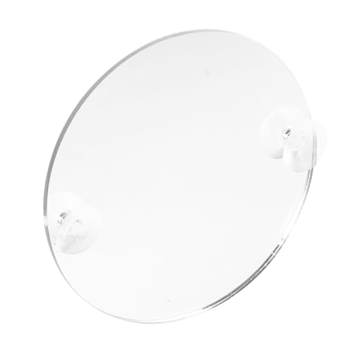 Cabilock Acrylic Fisch Tank Spiegel mit Saugnäpfen Dekorations und Trainingsspielzeug für Betta Fische Robustes Design für Aquarienumgebungen von Cabilock