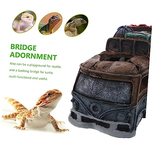 Cabilock Aquarium Dekoration Bus Förmige Versteckhöhle für Schildkröten und Fische Detailreiche Fish Tank Höhle Farbige Aquarien Deko Geeignet für Aquarien und Teiche Zufällige Farbe Cabilock Aquarium Dekoration Bus Förmige Versteckhöhle für Schildkröten und Fische Detailreiche Fish Tank Höhle Farbige Aquarien Deko Geeignet für Aquarien und Teiche Zufällige Farbe von Cabilock
