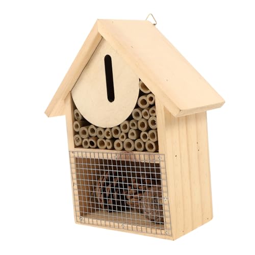 Cabilock Bienenhaus Bienen Lebensraum Hängender Bienenstock Nest Hängende Bienenkabine Hängendes Marienkäfer Kabine Bemaltes Hölzerner Lebensraum Außenhütte Bienenzuchtschutz Holz Cabilock Bienenhaus Bienen Lebensraum Hängender Bienenstock Nest Hängende Bienenkabine Hängendes Marienkäfer Kabine Bemaltes Hölzerner Lebensraum Außenhütte Bienenzuchtschutz Holz von Cabilock