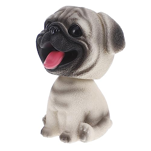 Cabilock Bommel Hunde Ornament Welpenspielzeug Für Kinder Hundespielzeug Kuchen Hundedekoration Spielzeugauto Kopfschütteln Spielzeug Hündchen Spielzeug Auto Steinkopf Cabilock Bommel Hunde Ornament Welpenspielzeug Für Kinder Hundespielzeug Kuchen Hundedekoration Spielzeugauto Kopfschütteln Spielzeug Hündchen Spielzeug Auto Steinkopf von Cabilock