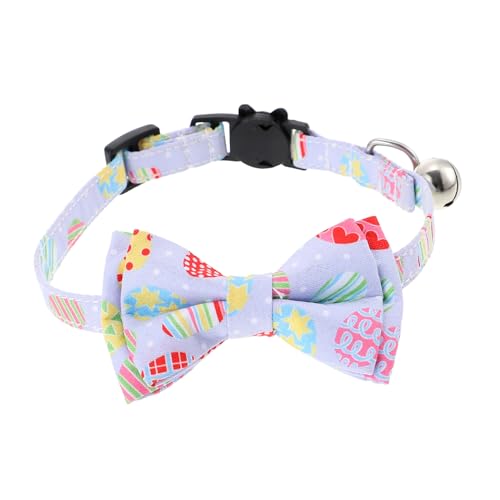 Cabilock Dekoratives Katzenhalsband mit Zartem Bogen aus Verschleißfestes Zubehör für Kätzchen für Alltag und Besondere Anlässe Karotten Ei Design Cabilock Dekoratives Katzenhalsband mit Zartem Bogen aus Verschleißfestes Zubehör für Kätzchen für Alltag und Besondere Anlässe Karotten Ei Design von Cabilock