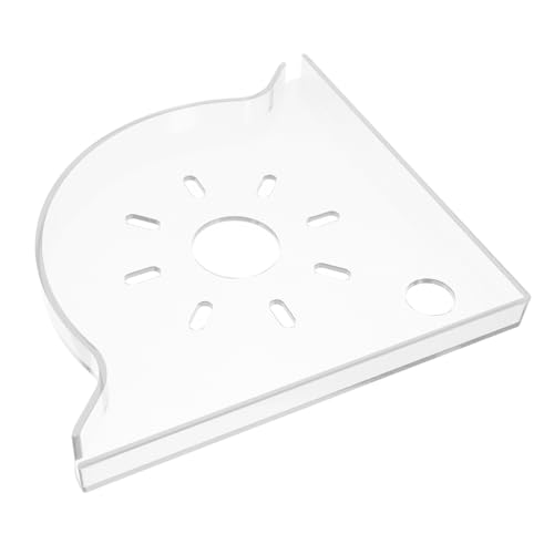 Cabilock Fischtank -eckspeicherregal Aquarienversorgung Aquarium-Organizer Betta Fischspielzeug Pflanzenhalter Für Fischtank Frosch Tank Zubehör Aquariumpflanzständer Aquarienteil Weiß Abs von Cabilock