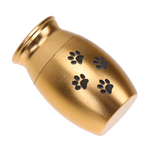 Cabilock Edelstahl Tiergedenkurne Für Haustiere Langlebig Glatte Oberfläche Für Aufbewahrung Von Tierasche Elegantes Design Geeignet Für Hunde Und Katzen Goldene Ausführung Cabilock Edelstahl Tiergedenkurne Für Haustiere Langlebig Glatte Oberfläche Für Aufbewahrung Von Tierasche Elegantes Design Geeignet Für Hunde Und Katzen Goldene Ausführung von Cabilock