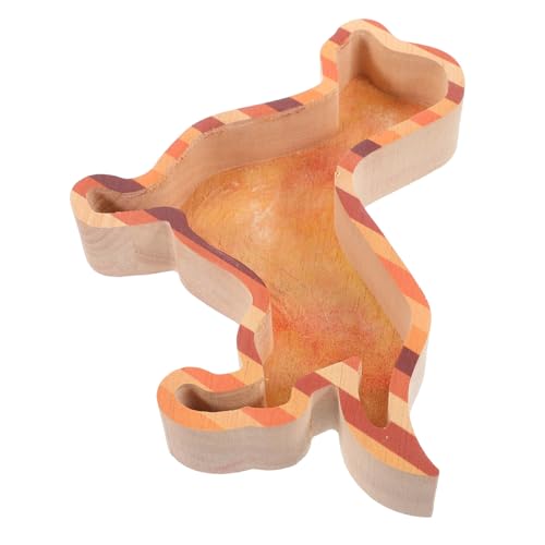 Cabilock Holzförmiges Tablett Mit Nüssen, Weihnachtssnack-servierplatte, Hundeform-serviertablett, Dessert-obstschale, Weihnachts-Snack-serviertablett, von Cabilock