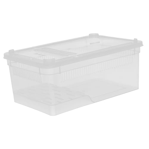 Cabilock Kasten Kletterbox Für Haustiere Schlangen-aufbewahrungsbehälter Schlangenbehälter Zuchtset Für Grillen Schildkrötenwanne Grillenhalter Für Reptilien Tierpfleger Plastik Transparent Cabilock Kasten Kletterbox Für Haustiere Schlangen-aufbewahrungsbehälter Schlangenbehälter Zuchtset Für Grillen Schildkrötenwanne Grillenhalter Für Reptilien Tierpfleger Plastik Transparent von Cabilock