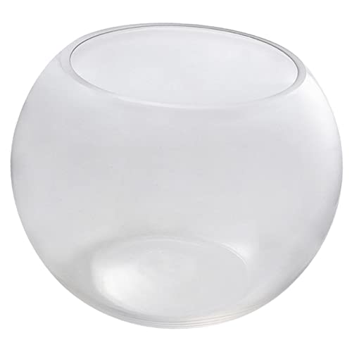 Cabilock Kleiner Runder Fischbehälter für Goldfische Desktop Aquarium für Pflanzen und Dekoration im Wohnzimmer und Büro Cabilock Kleiner Runder Fischbehälter für Goldfische Desktop Aquarium für Pflanzen und Dekoration im Wohnzimmer und Büro von Cabilock