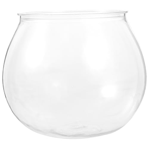 Cabilock Mini-Aquarium bürodeko büro Dekoration Terrarienschale Betta-Aquarium Plastikvase Badezimmerdekorationen dekoratives Aquarium Halter für Aquarien Haushalt Goldfischglas Efeu von Cabilock