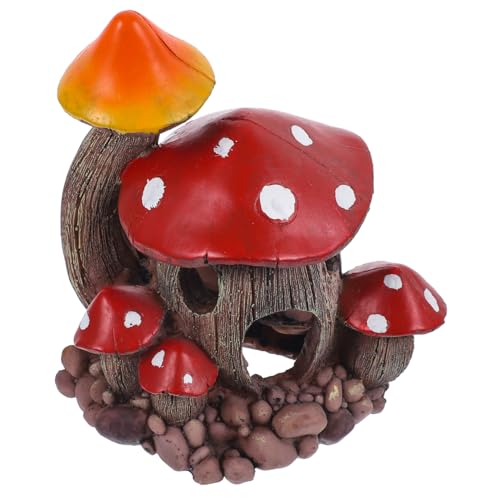 Cabilock Mushroom Fish Cave Aquarium Deko Farbiges Versteck Für Fische Robustes Dekoratives Harz Für Aquarien Fisch Tanks Praktisches Accessoire Für Lebendigkeit Cabilock Mushroom Fish Cave Aquarium Deko Farbiges Versteck Für Fische Robustes Dekoratives Harz Für Aquarien Fisch Tanks Praktisches Accessoire Für Lebendigkeit von Cabilock