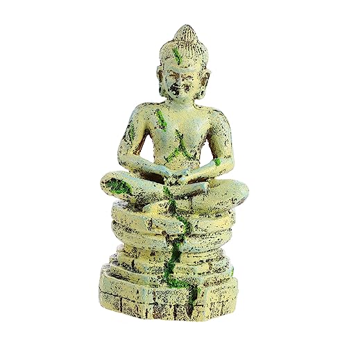 Cabilock Resin Buddha Statue Aquarium Ornament Einzigartige Dekoration für Aquarien und Terrarien Langlebig Sicher für Fische für Süß und Geeignet Cabilock Resin Buddha Statue Aquarium Ornament Einzigartige Dekoration für Aquarien und Terrarien Langlebig Sicher für Fische für Süß und Geeignet von Cabilock