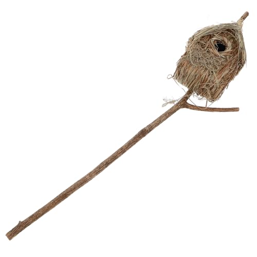 Cabilock Stehendes Vogelhaus Ornament aus Rustikale Garten für Außenbereich Einzigartiges Design für Garten Terrasse und Hinterhof Handgefertigte für Vogelbeobachtung und Gartenliebhaber Cabilock Stehendes Vogelhaus Ornament aus Rustikale Garten für Außenbereich Einzigartiges Design für Garten Terrasse und Hinterhof Handgefertigte für Vogelbeobachtung und Gartenliebhaber von Cabilock