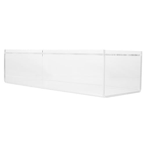 Cabilock Vase Rechteckig Transparent für Hochzeiten Tischmittelstück mit Löchern Robuste Blumenvase für Hydroponik und Dekoration von Cabilock