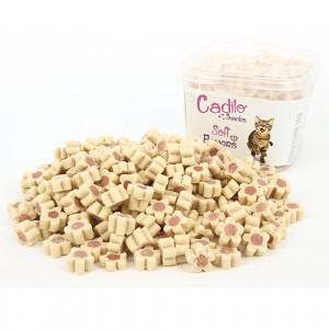 Cadilo Cat Snacks Weiche Blumen Katzensnacks (140 g) 3 Packungen von Cadilo